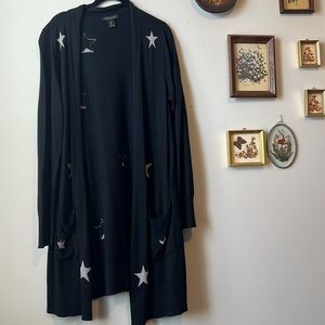 Rachel Zoe Star Sweater Like New Size Large